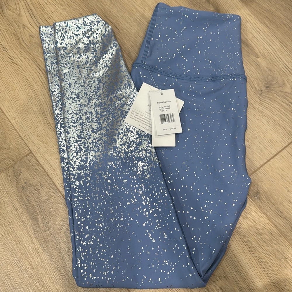 Beyond yoga shine on leggings